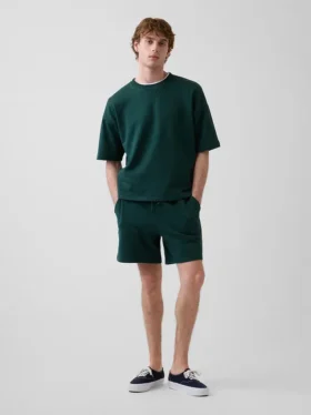 Pantaloncini da ginnastica in felpa French Terry pesante per adulti