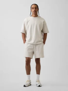 Pantaloncini da ginnastica in felpa French Terry pesante per adulti
