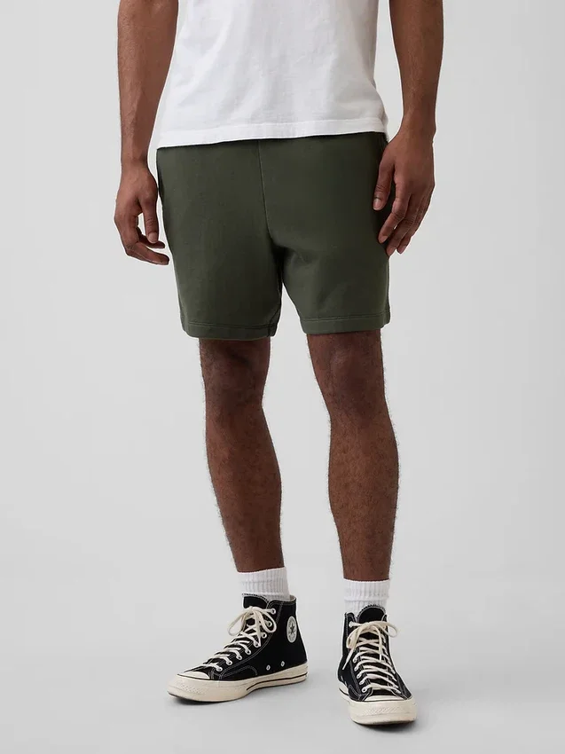 Pantaloncini da ginnastica in felpa French Terry pesante per adulti