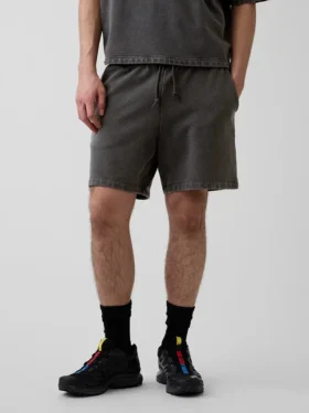 Pantaloncini da ginnastica in felpa French Terry pesante per adulti