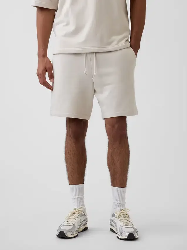 Pantaloncini da ginnastica in felpa French Terry pesante per adulti