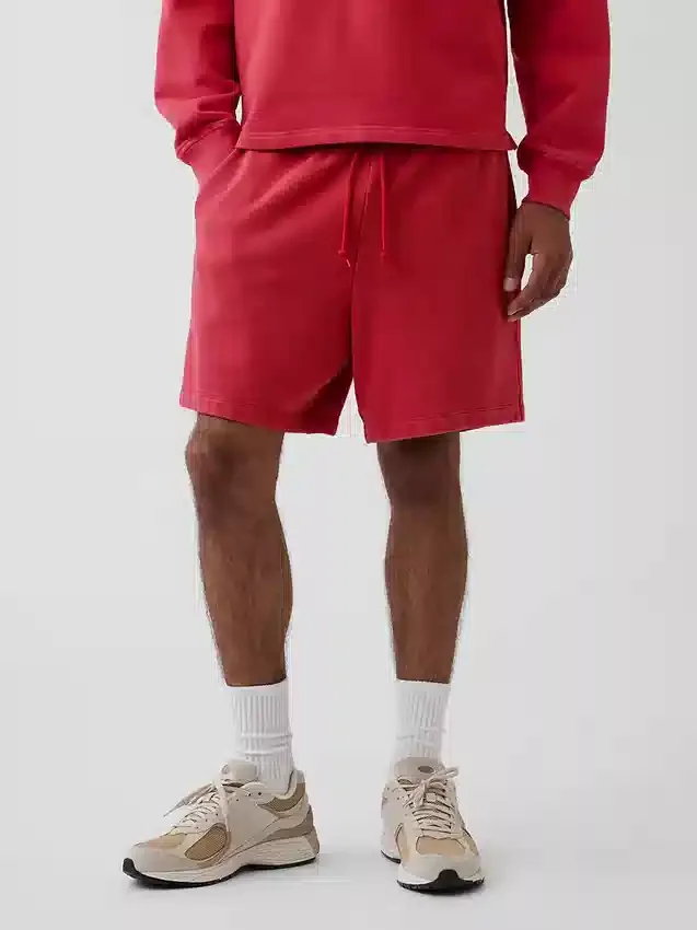Pantaloncini da ginnastica in felpa French Terry pesante per adulti