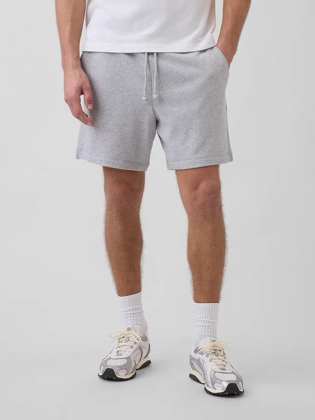 Pantaloncini da ginnastica in felpa French Terry pesante per adulti