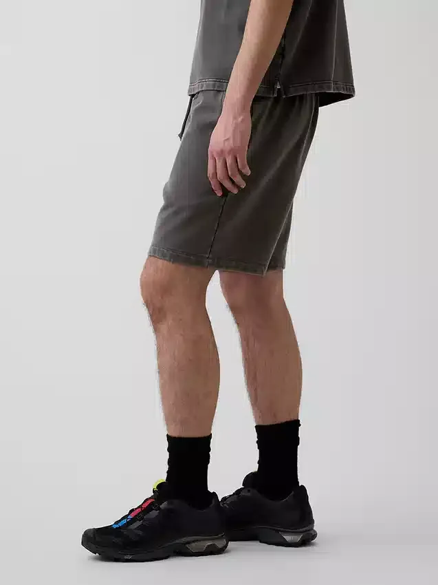 Pantaloncini da ginnastica in felpa French Terry pesante per adulti