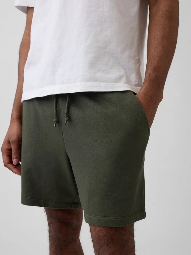 Pantaloncini da ginnastica in felpa French Terry pesante per adulti
