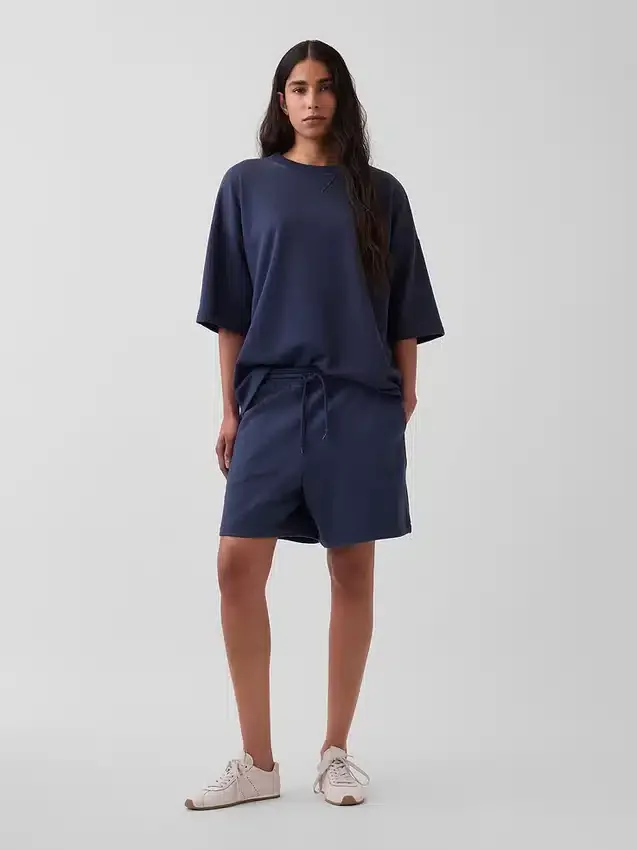 Pantaloncini da ginnastica in felpa French Terry pesante per adulti