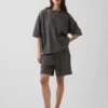 Pantaloncini da ginnastica in felpa French Terry pesante per adulti