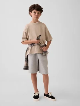 Pantaloncini da ginnastica larghi Vintagesoft per bambini