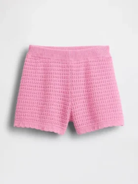 Pantaloncini da neonato & Bebè con chiusura a elastico, lavorati all’uncinetto