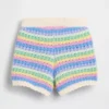 Pantaloncini da neonato & Bebè con chiusura a elastico, lavorati all’uncinetto