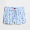 Pantaloncini da pigiama a costine riciclati per bambini