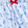 Pantaloncini da pigiama a costine riciclati per bambini