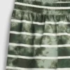 Pantaloncini da pigiama a righe tie-dye riciclati per bambini