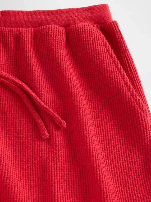 Pantaloncini da pigiama a trama a nido d’ape