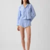 Pantaloncini da pigiama bloomer in popeline