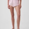 Pantaloncini da pigiama bloomer in popeline