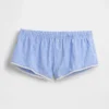 Pantaloncini da pigiama bloomer in popeline