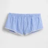 Pantaloncini da pigiama bloomer in popeline