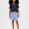 Pantaloncini da pigiama in flanella riciclata per bambini