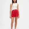 Pantaloncini da pigiama in flanella riciclata per bambini