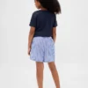Pantaloncini da pigiama in flanella riciclata per bambini