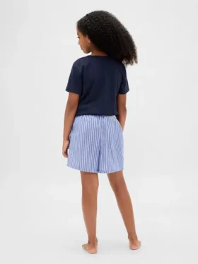 Pantaloncini da pigiama in flanella riciclata per bambini