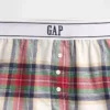 Pantaloncini da pigiama in flanella riciclata per bambini