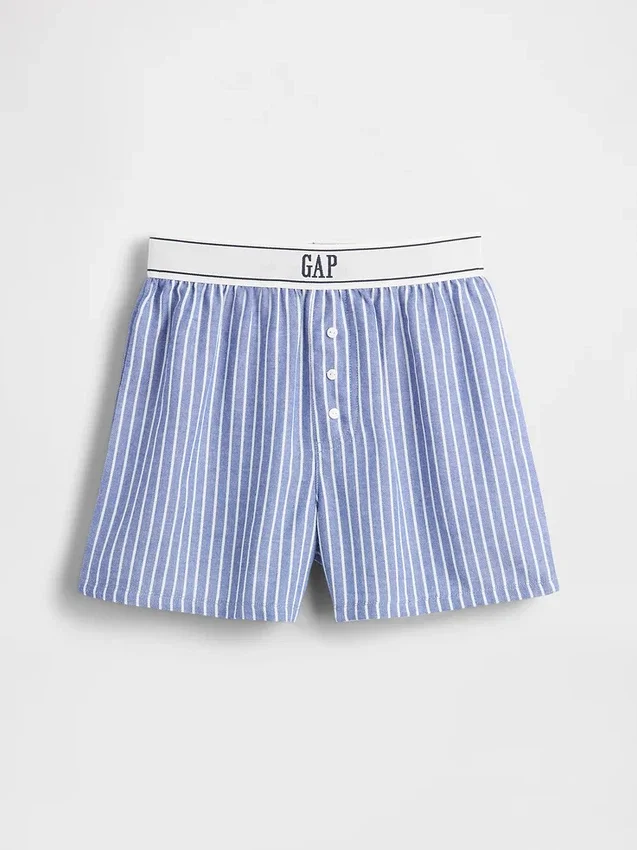 Pantaloncini da pigiama in flanella riciclata per bambini