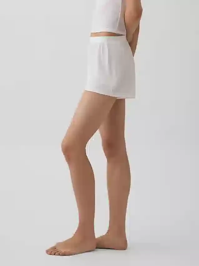 Pantaloncini da pigiama in modal a costine morbidissimi