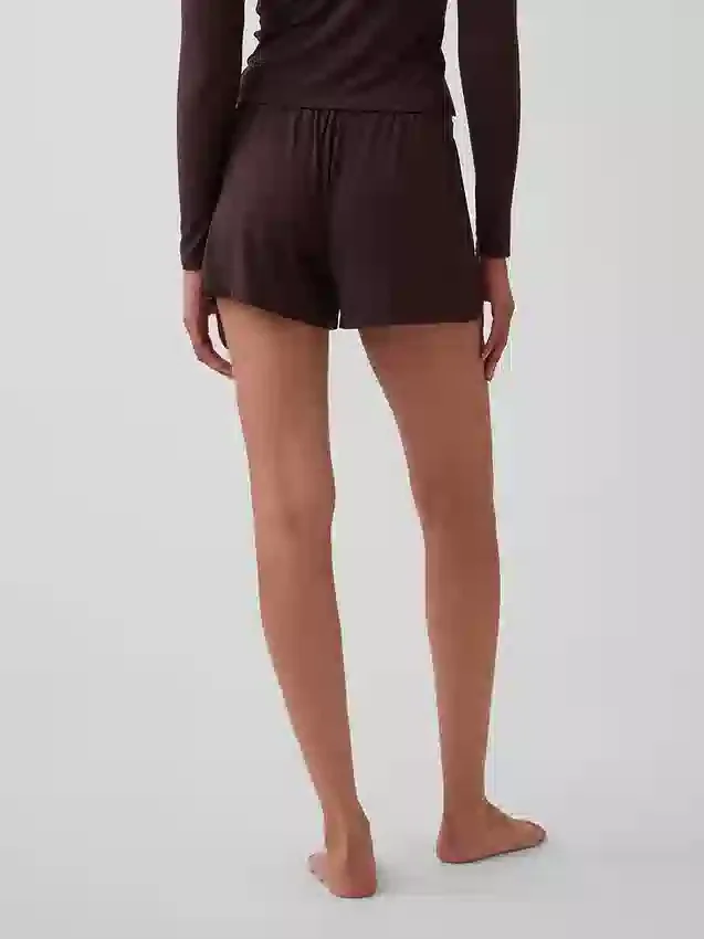 Pantaloncini da pigiama in modal a costine morbidissimi