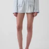 Pantaloncini da pigiama in popeline