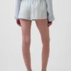 Pantaloncini da pigiama in popeline