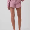 Pantaloncini da pigiama in popeline