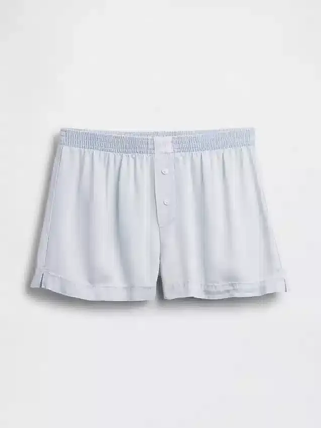 Pantaloncini da pigiama in popeline