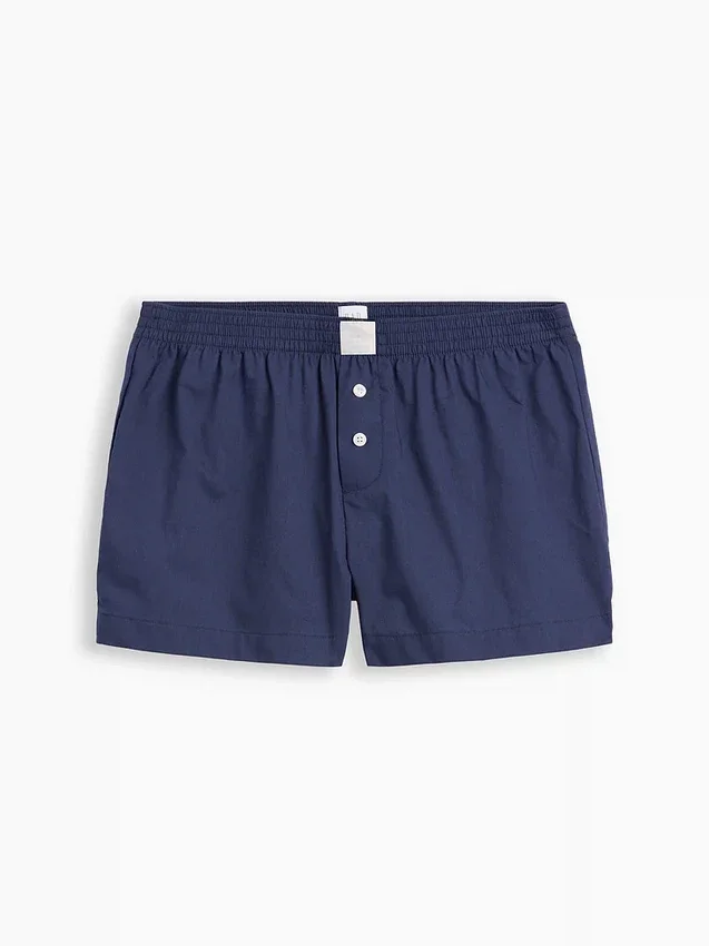 Pantaloncini da pigiama in popeline
