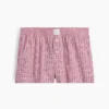 Pantaloncini da pigiama in popeline