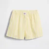 Pantaloncini da pigiama in popeline riciclato per bambini
