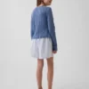 Pantaloncini da pigiama in popeline riciclato per bambini