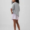 Pantaloncini da pigiama in popeline riciclato per bambini