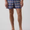 Pantaloncini da pigiama in tessuto Oxford