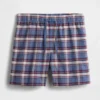 Pantaloncini da pigiama in tessuto Oxford