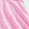 Pantaloncini da pigiama leggeri in CashSoft con motivo a cuori in punto Pointelle