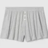 Pantaloncini da pigiama mini a costine dal taglio morbido
