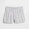 Pantaloncini da pigiama per bambini in punto traforato riciclato