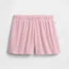 Pantaloncini da pigiama per bambini in punto traforato riciclato