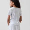 Pantaloncini da pigiama per bambini in punto traforato riciclato
