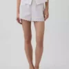 Pantaloncini da pigiama ricamati