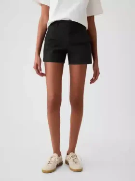 Pantaloncini Downtown color kaki da 4″