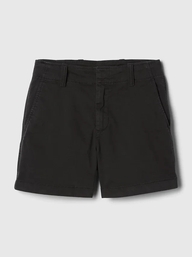 Pantaloncini Downtown color kaki da 4"