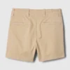 Pantaloncini Downtown color kaki da 4"